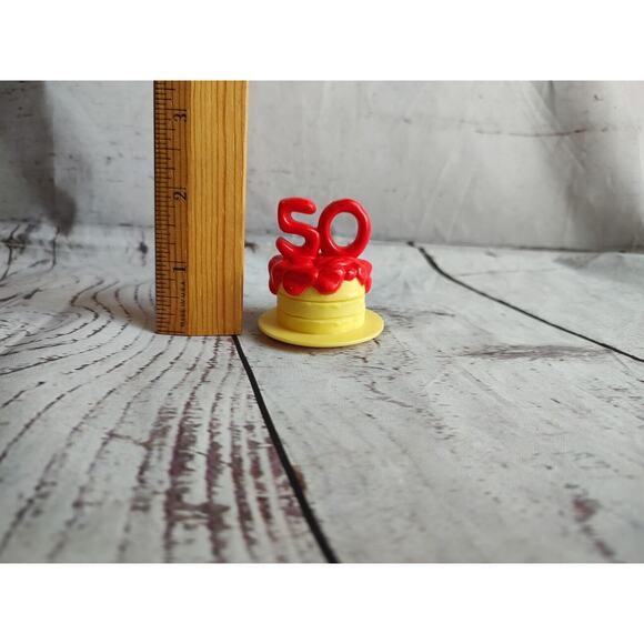 Potato Head 50th Birthday Cake Anniversary Cake Topper Red Yellow Hasbro - Picture 4 of 4